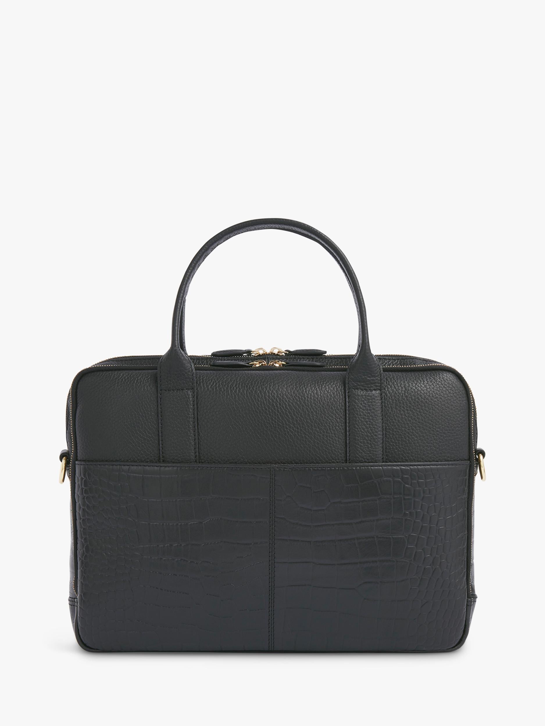 Osprey London Kellie leather laptop satchel (British brand)