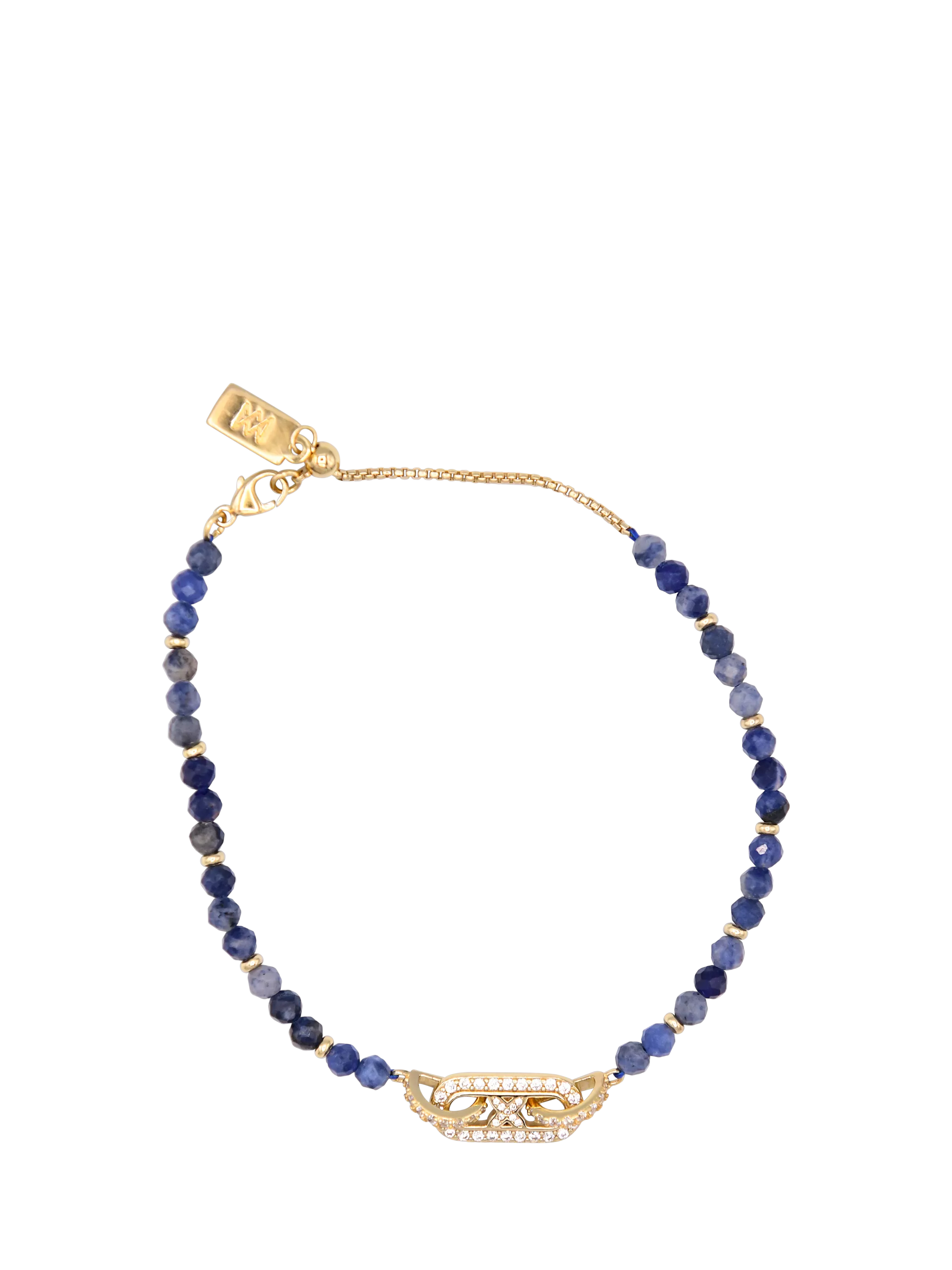 My Jewellery List Tess Daly Kiss Chain Link Friendship Bracelet