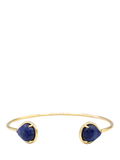 My Jewellery List Tess Daly semi precious teardrop bangle yellow gold, UK version