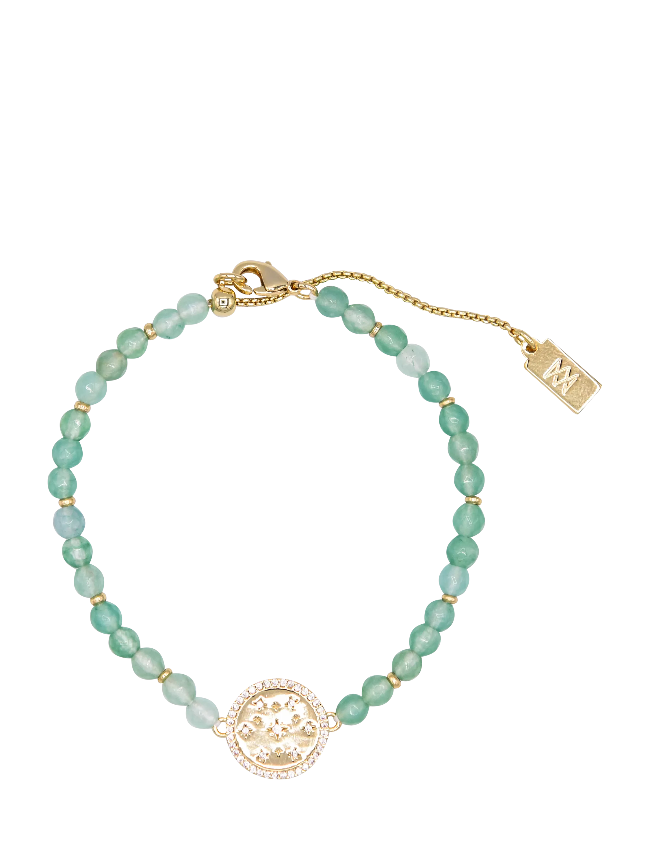 My Jewellery List Tess Daly scattered stars bracelet 18.5cm, imported from the UK