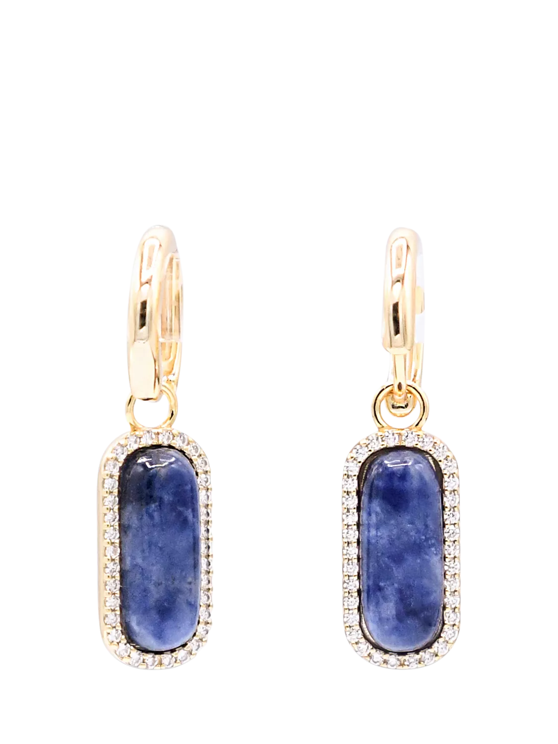 My Jewellery List Tess Daly Mini Hoop Drop Earrings