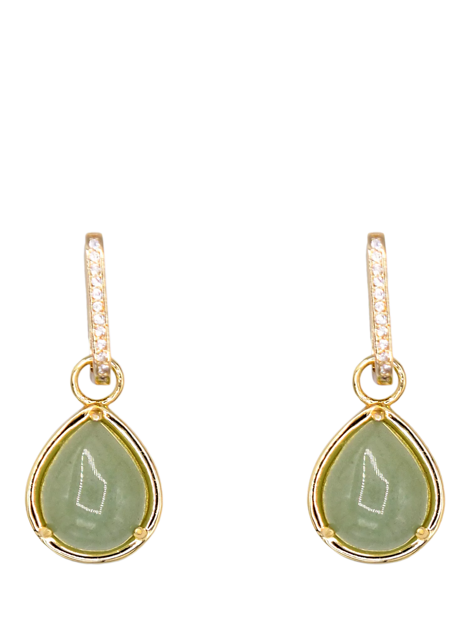 My Jewellery List Tess Daly huggie earrings, imported from the UK