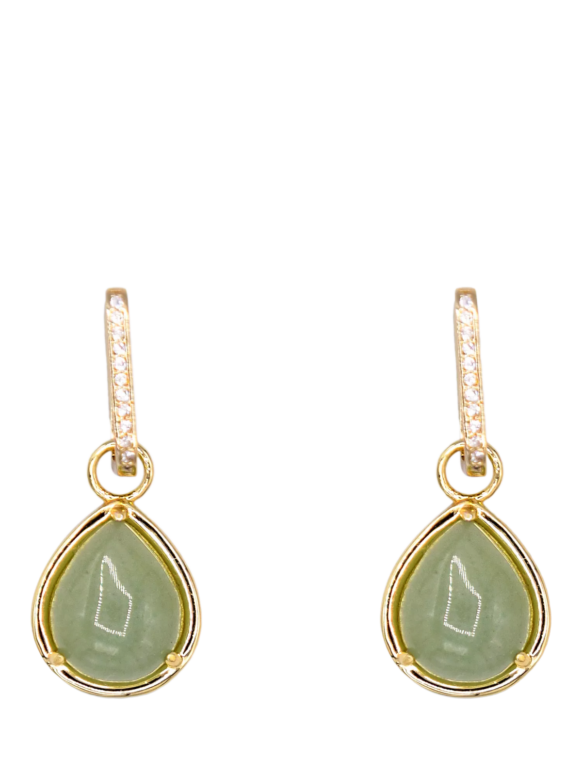 My Jewellery List Tess Daly huggie earrings, imported from the UK