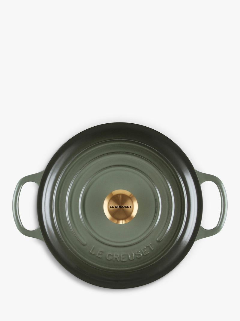 Le Creuset cast iron round casserole 22cm, UK version