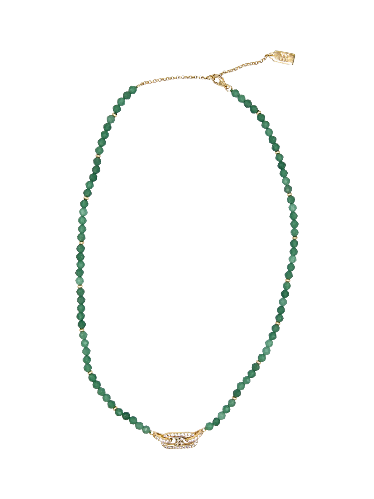 My Jewellery List Tess Daly Kiss Chain Link necklace - British product