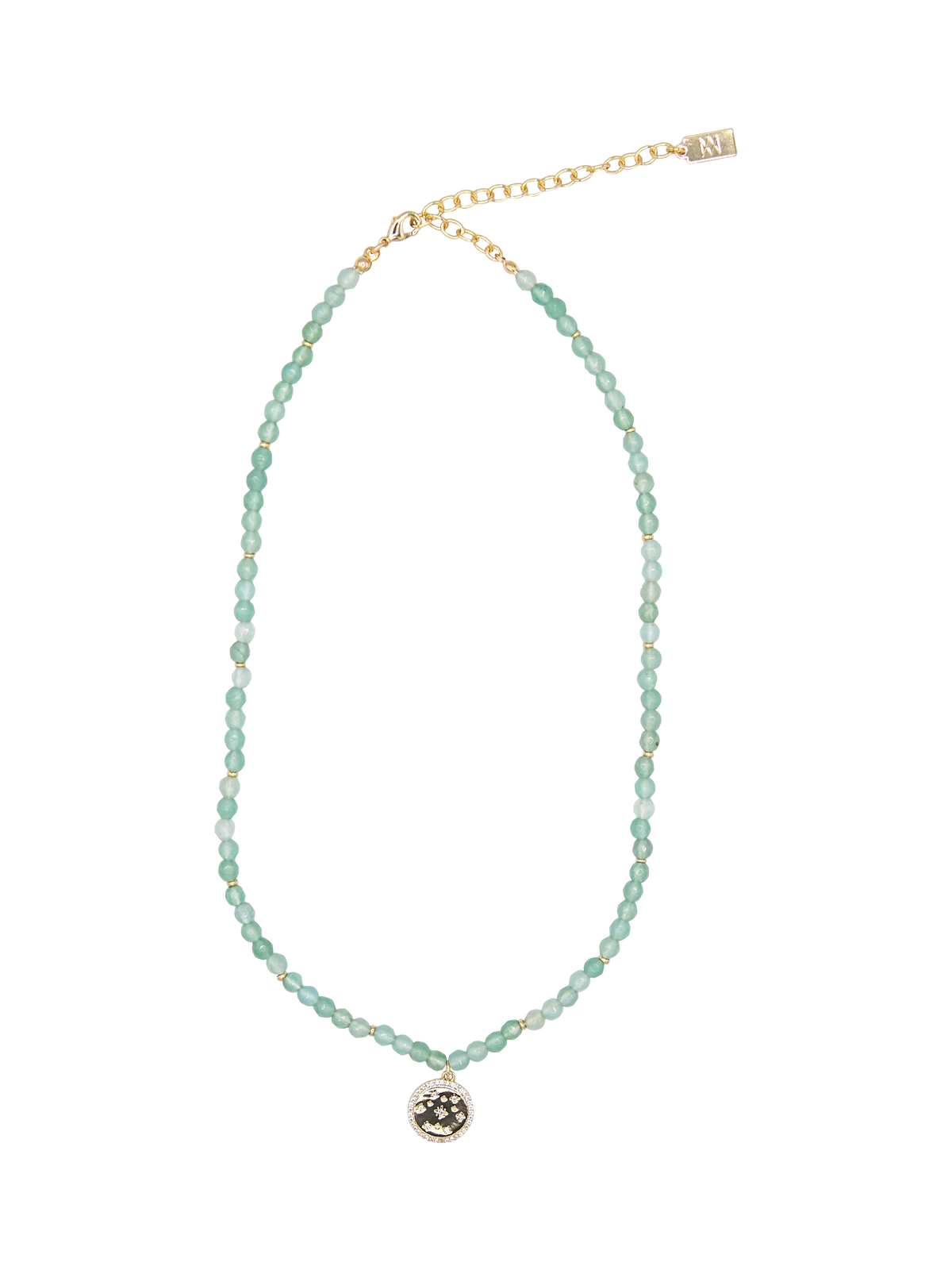 My Jewellery List Scattered Stars necklace 41cm, imported from the UK