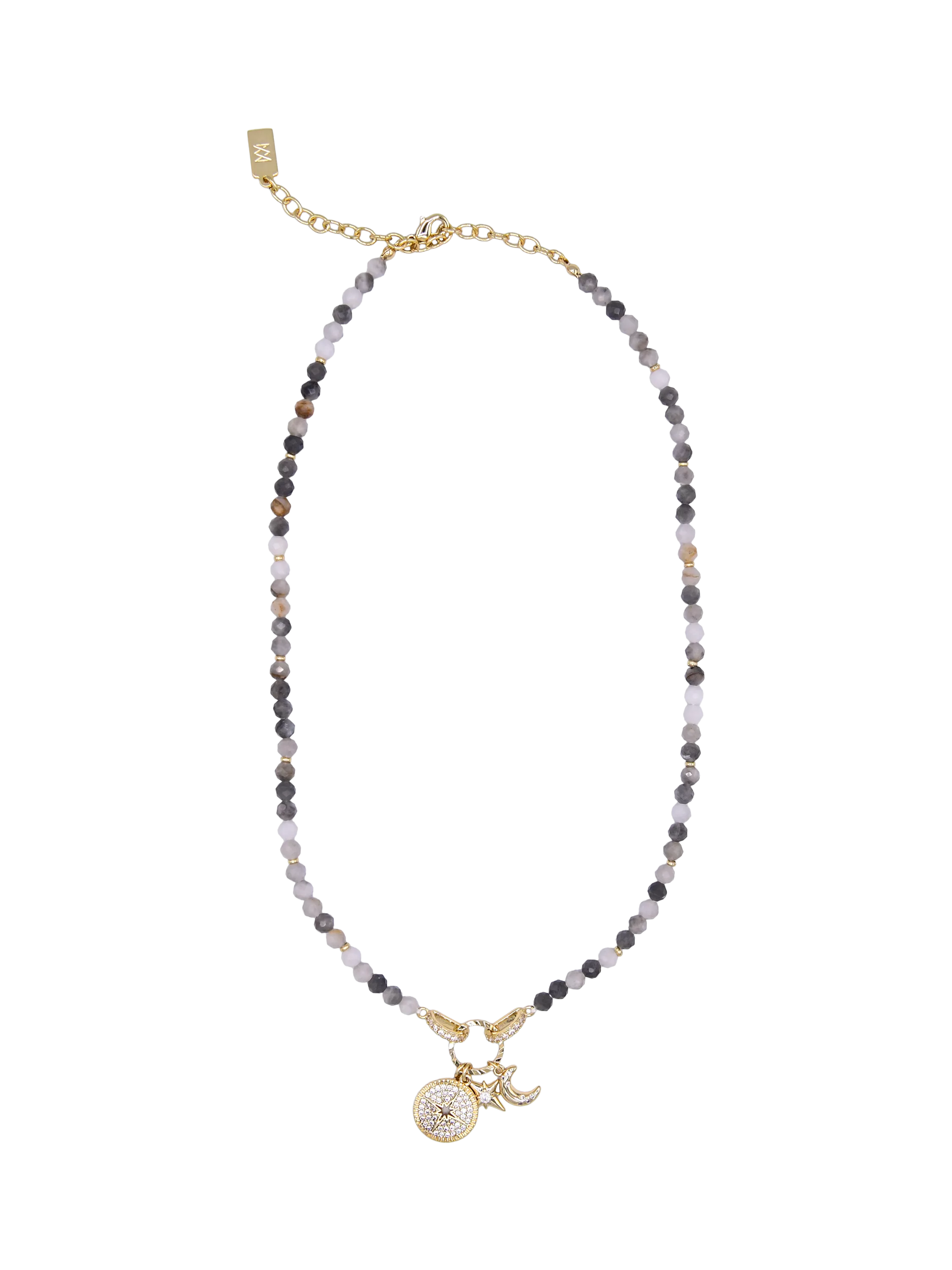 My Jewellery List Tess Daly North Star necklace yellow gold - British product