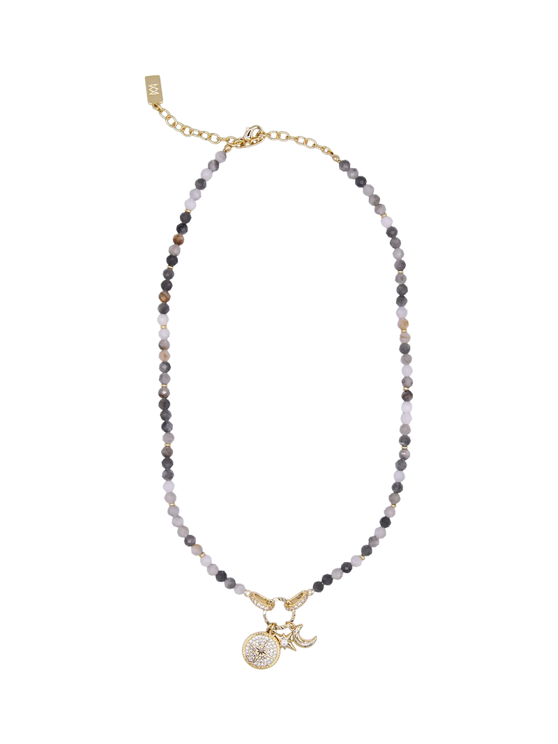 My Jewellery List Tess Daly North Star necklace yellow gold - British product
