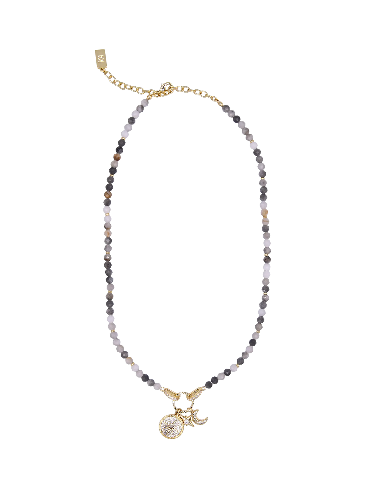 My Jewellery List Tess Daly North Star necklace yellow gold - British product