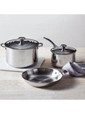 Le Creuset 3-Ply Stainless Steel stockpot 28cm, imported from the UK