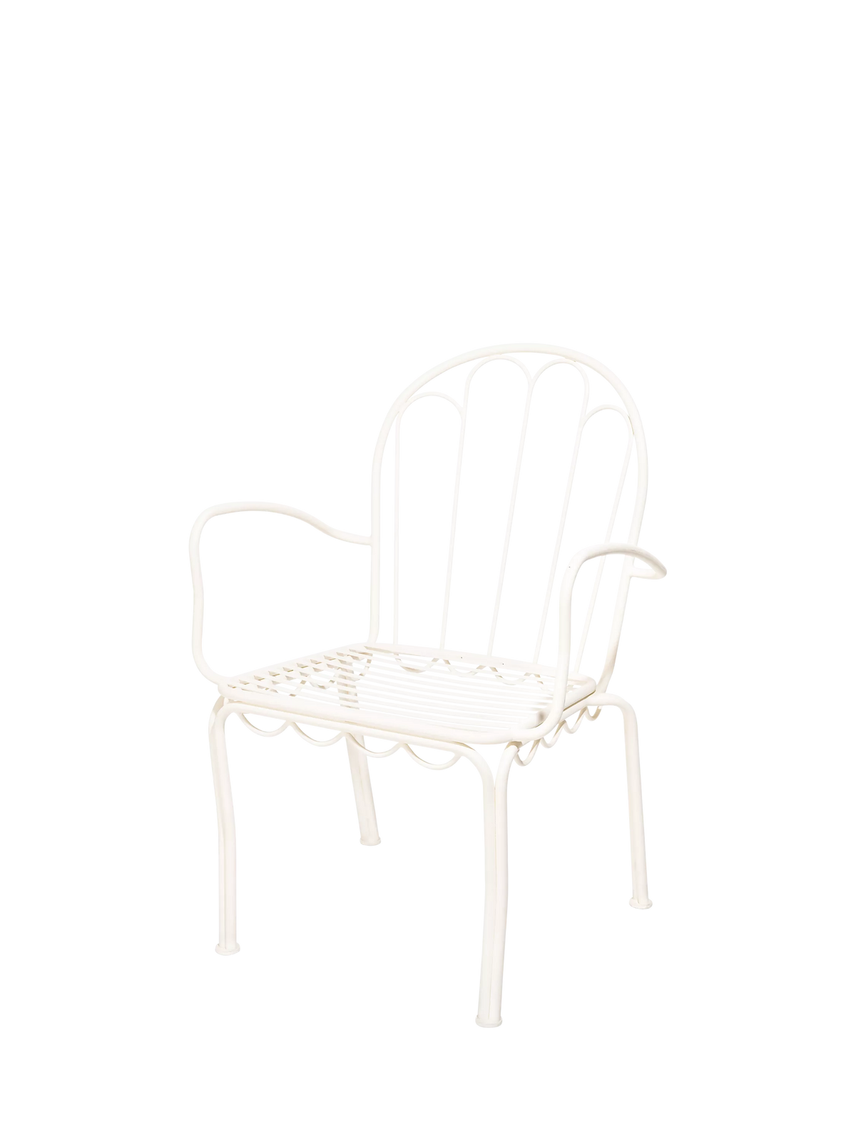 Business & Pleasure Co. Al Fresco garden dining chair white (British brand)