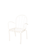 Business & Pleasure Co. Al Fresco garden dining chair white (British brand)