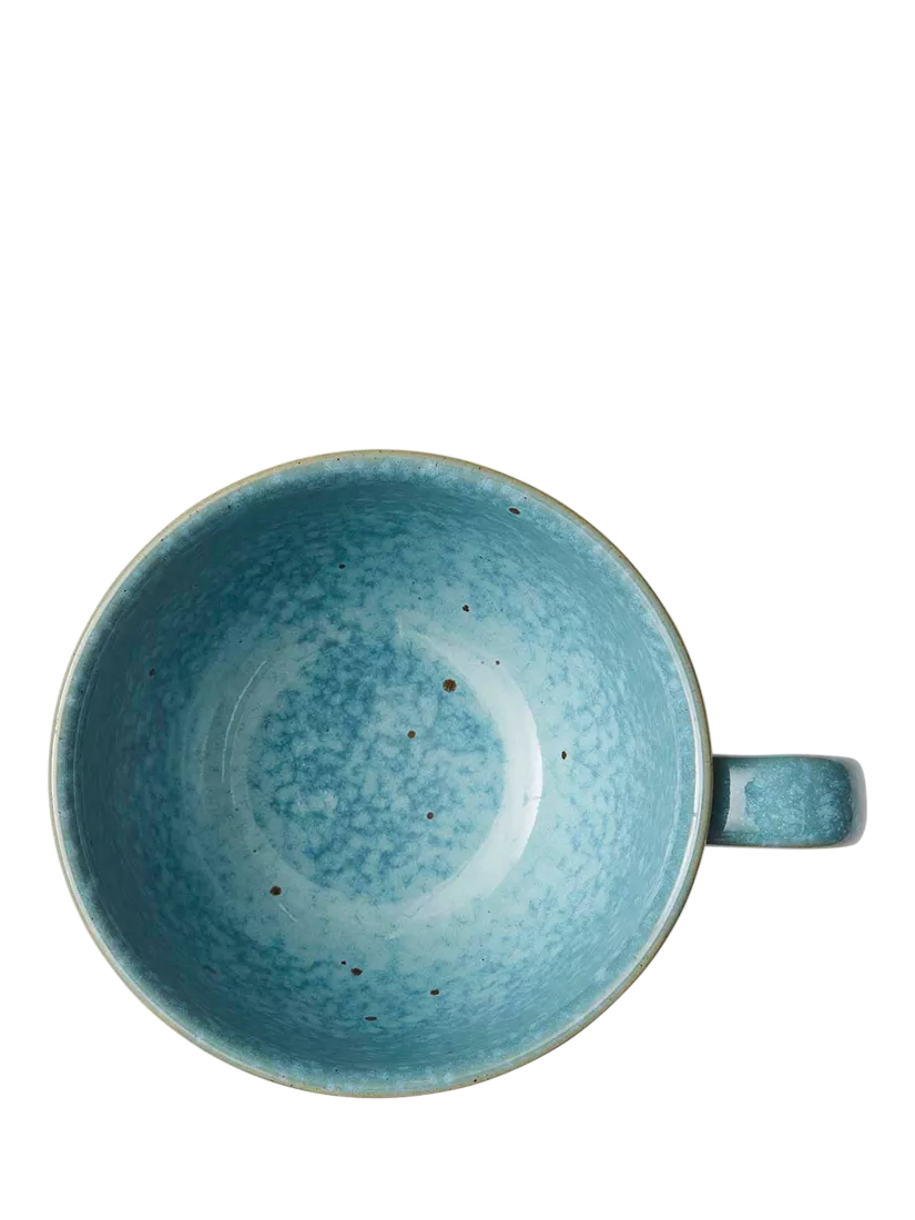 Portmeirion jumbo stoneware mug 600ml jade, imported from the UK