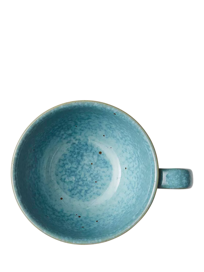Portmeirion jumbo stoneware mug 600ml jade, imported from the UK
