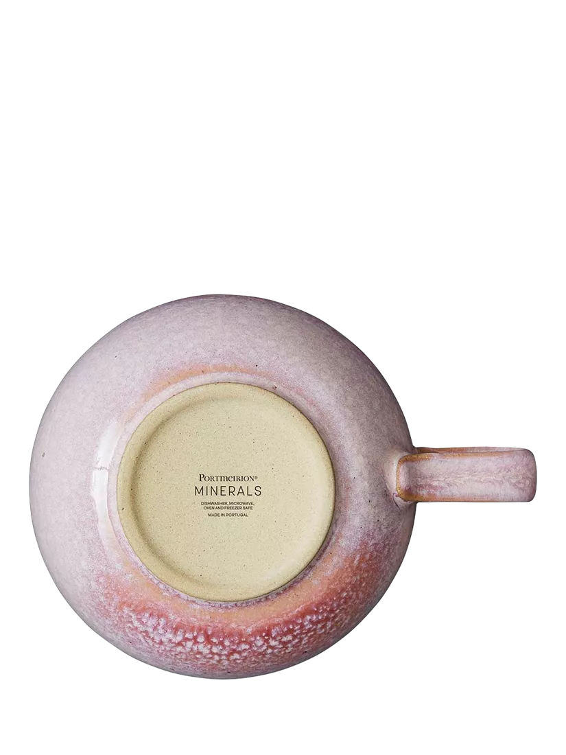 Portmeirion stoneware mug rose 600ml (British brand)