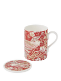 Morris & Co. Strawberry Thief bone china mug set 340ml, UK version