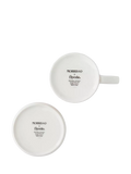 Morris & Co. Strawberry Thief bone china mug and coaster set 340ml (British brand)