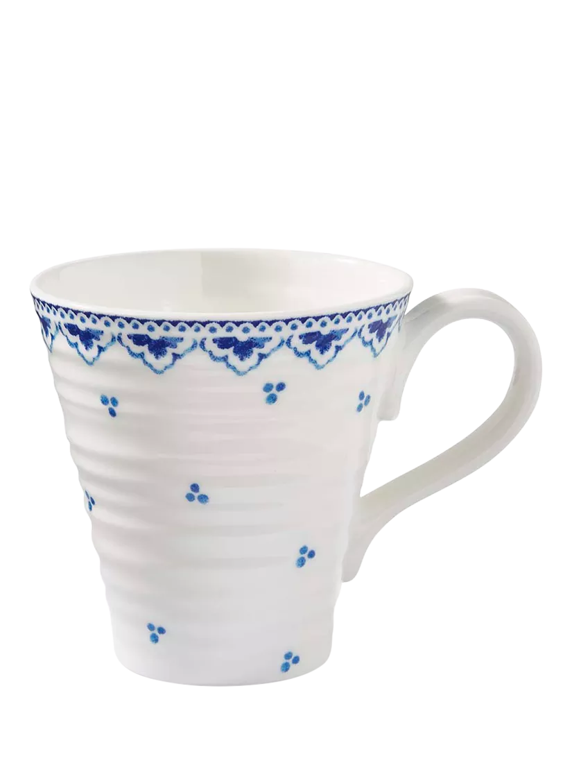 Sophie Conran for Portmeirion blue porcelain mug 350ml - British product
