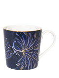 Sara Miller fine china mug indigo 344ml, imported from the UK