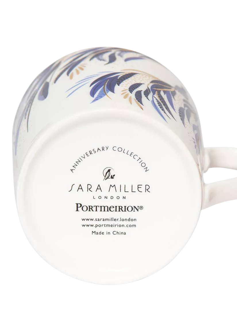 Sara Miller fine china mug Anniversary Collection 344ml - British product