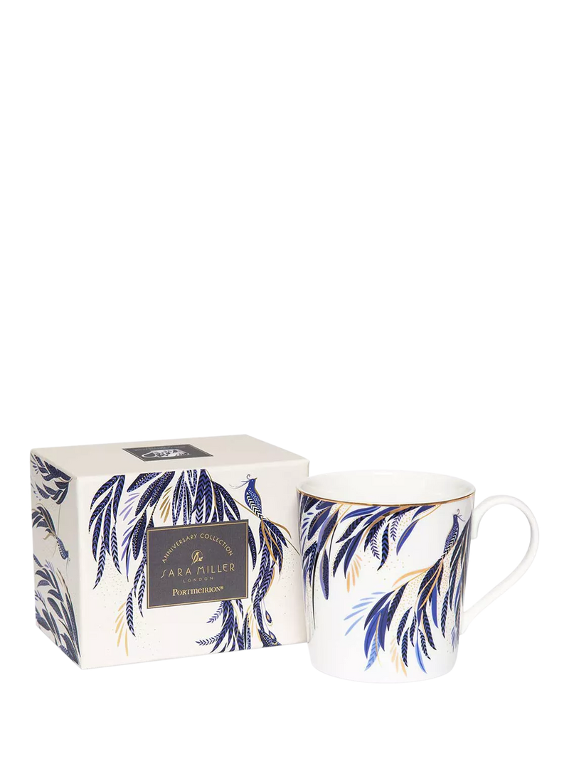 Sara Miller fine china mug Anniversary Collection 344ml - British product