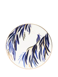 Sara Miller fine china mug and coaster set indigo white 344ml, imported from the UK