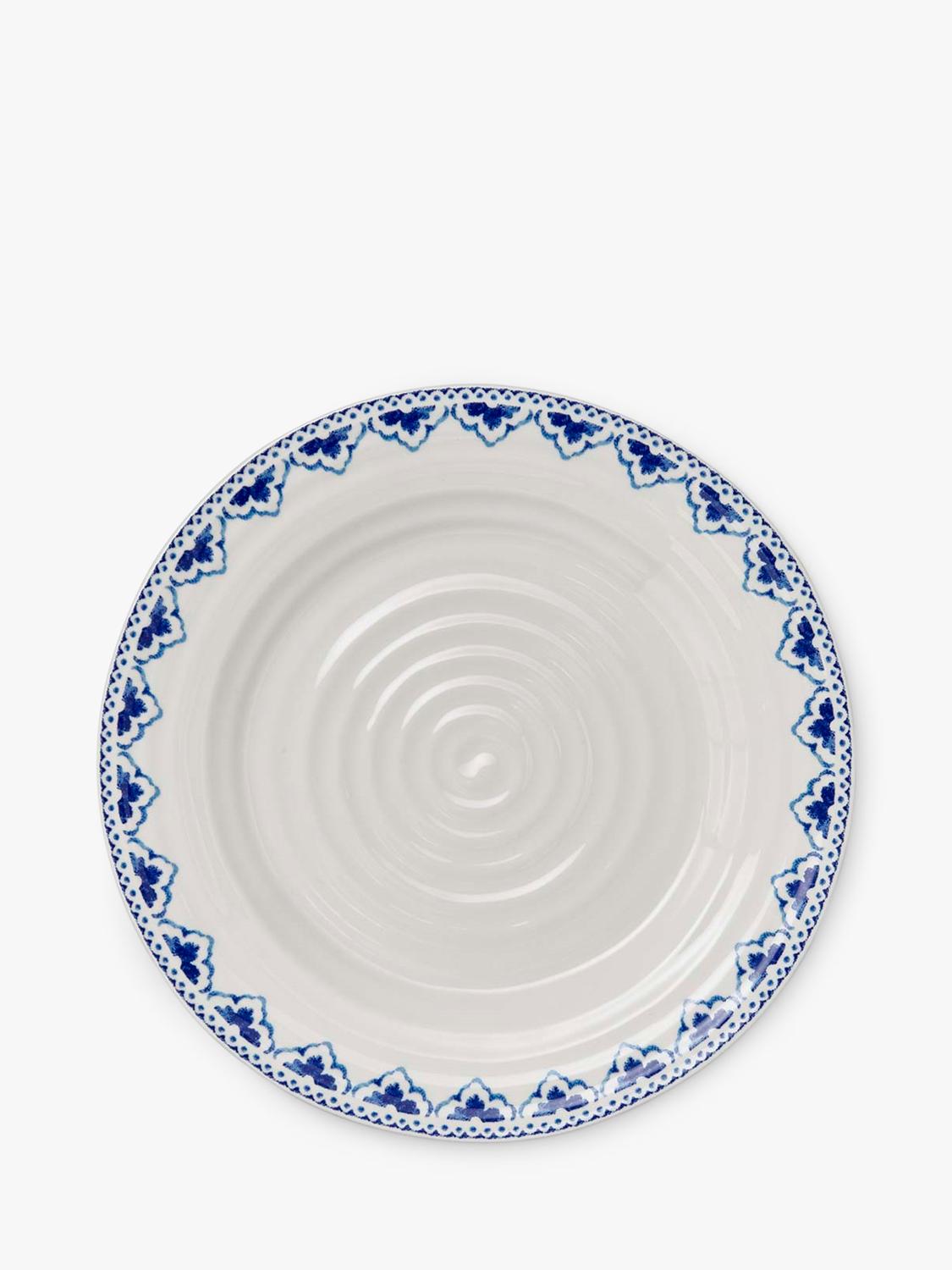 Sophie Conran blue porcelain dinner plate 28cm - British product