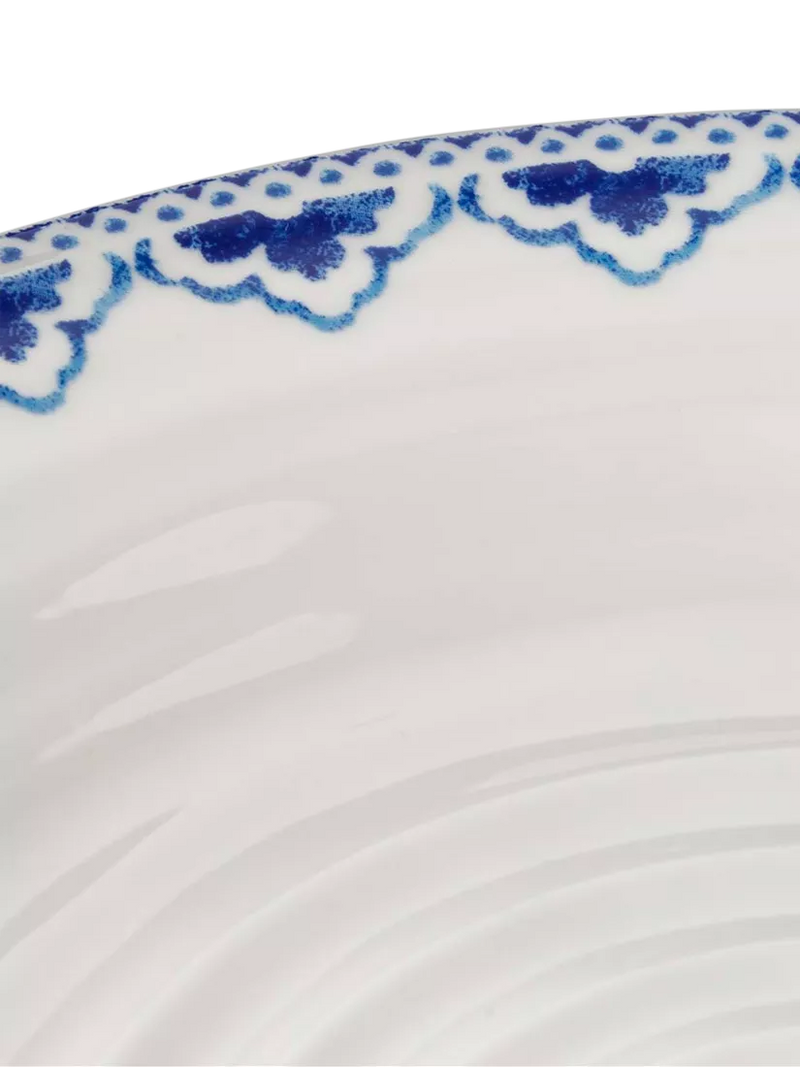 Sophie Conran blue porcelain dinner plate 28cm - British product