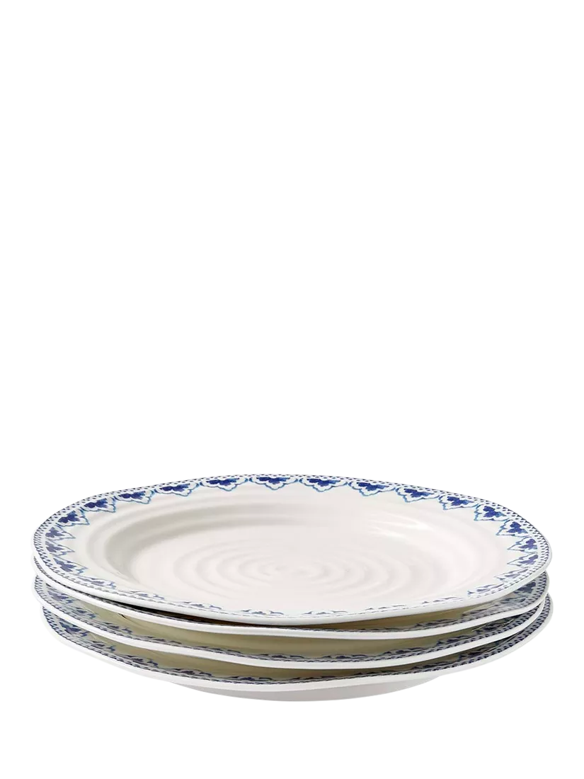 Sophie Conran blue porcelain dinner plate 28cm - British product
