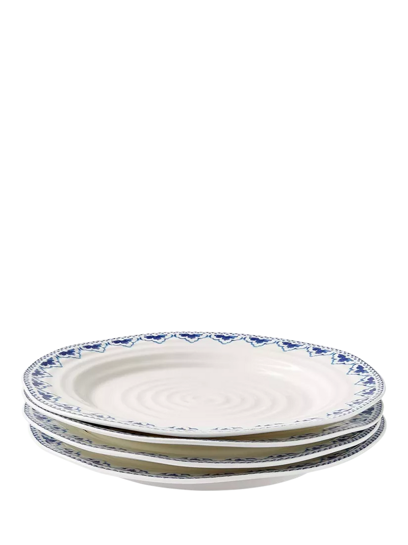 Sophie Conran blue porcelain dinner plate 28cm - British product
