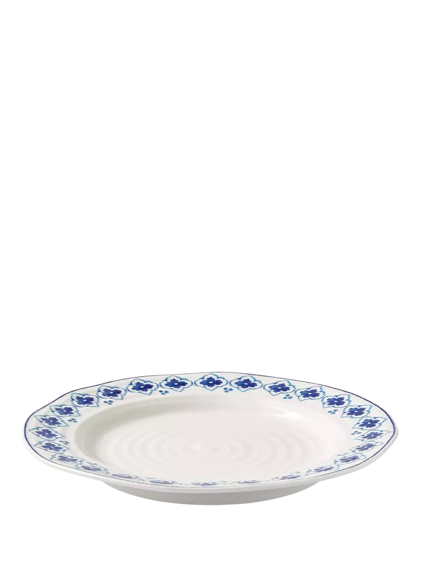 Sophie Conran Portmeirion blue porcelain side plate 20.5cm (British brand)