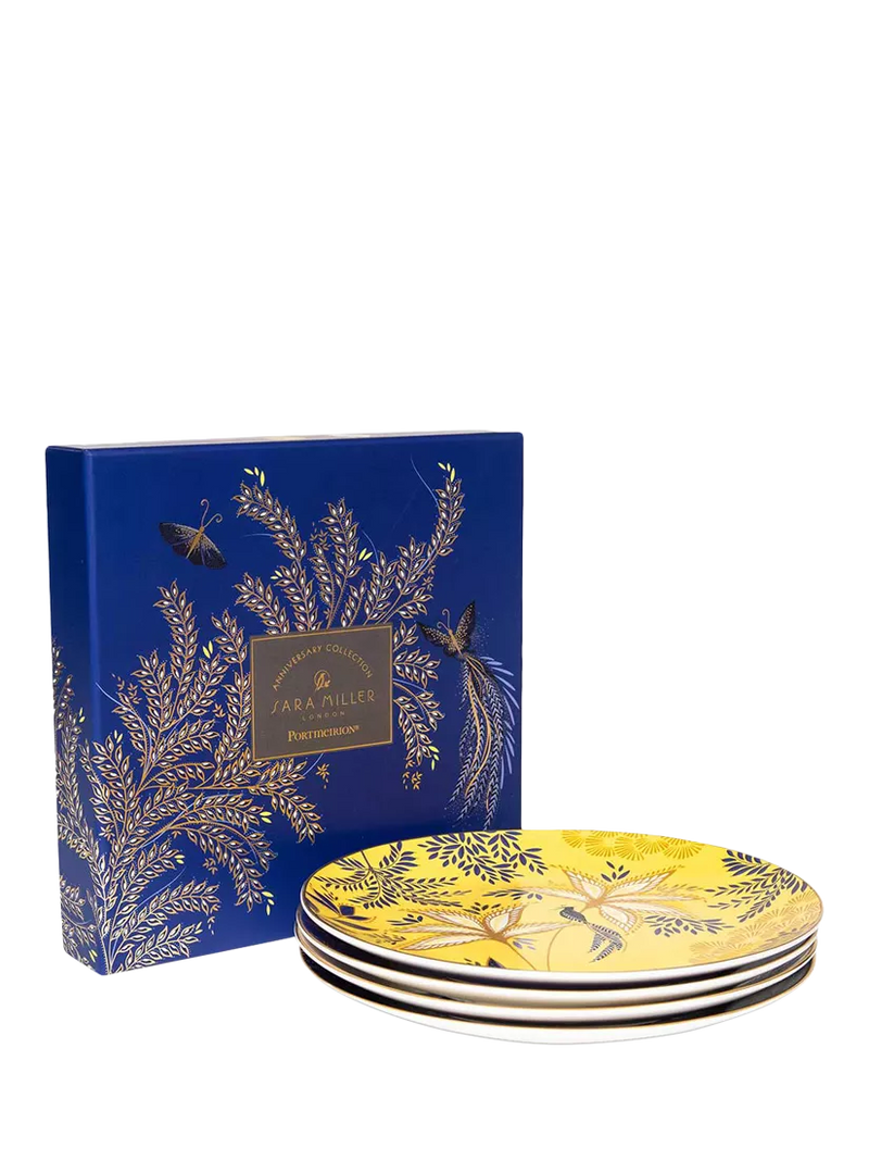Sara Miller fine china cake plates 20.4cm - British product