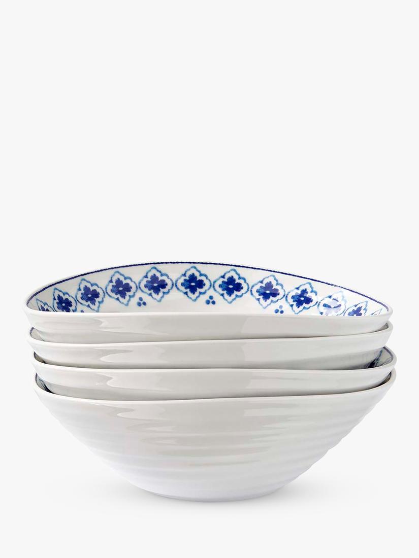 Sophie Conran for Portmeirion blue porcelain cereal bowl 18.5cm, UK version