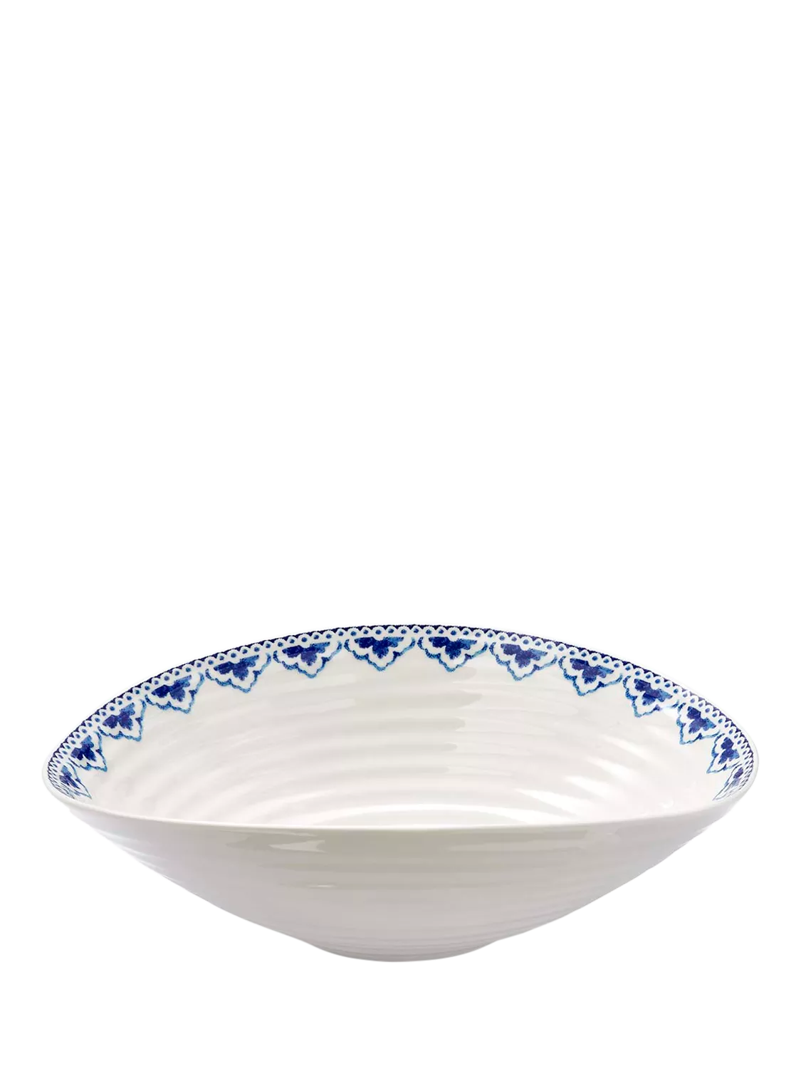 Sophie Conran Blue porcelain salad bowl 28.5cm - British product