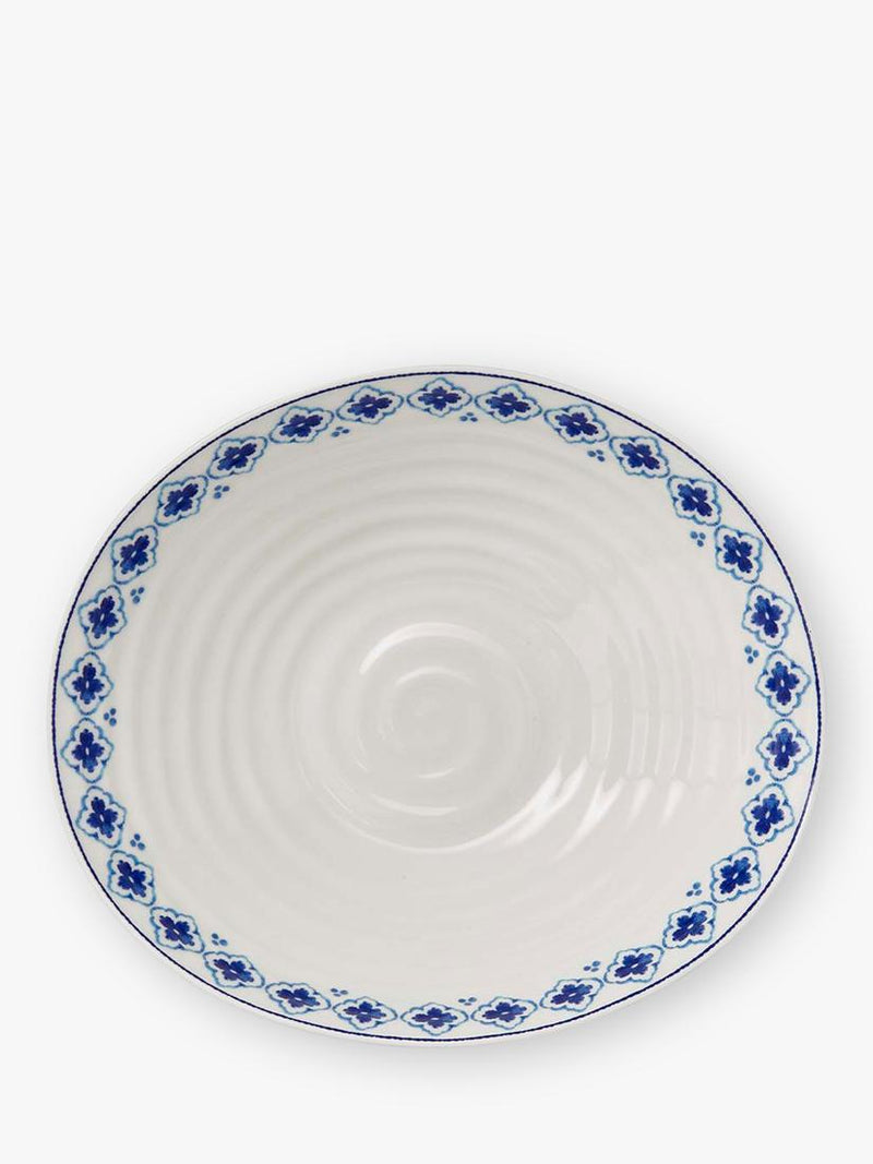 Sophie Conran Blue porcelain salad bowl 28.5cm - British product