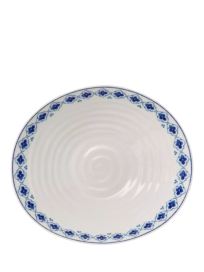 Sophie Conran Blue porcelain salad bowl 28.5cm - British product
