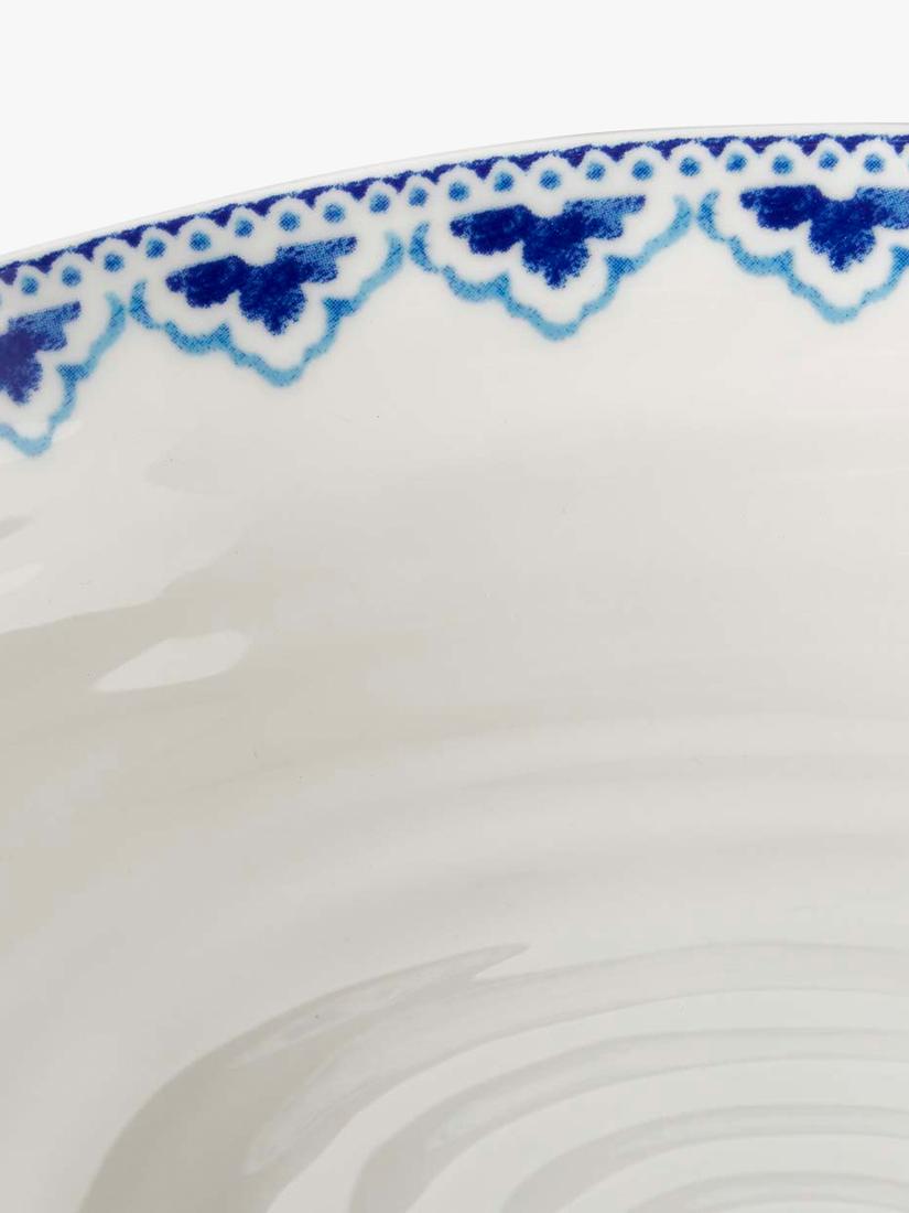 Sophie Conran for Portmeirion blue porcelain pasta bowl 23.5cm (British brand)