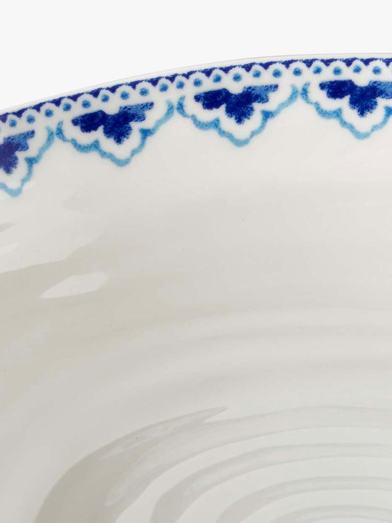 Sophie Conran for Portmeirion blue porcelain pasta bowl 23.5cm (British brand)