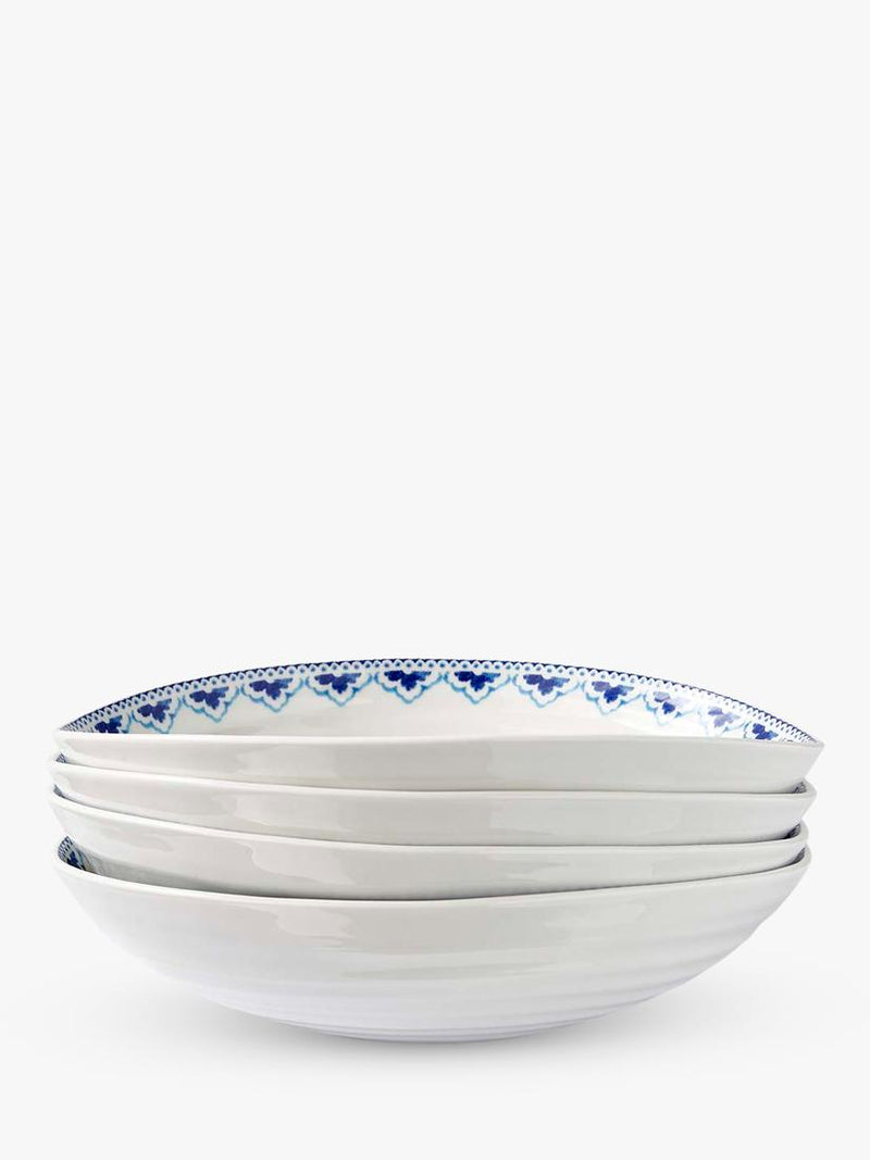 Sophie Conran for Portmeirion blue porcelain pasta bowl 23.5cm (British brand)
