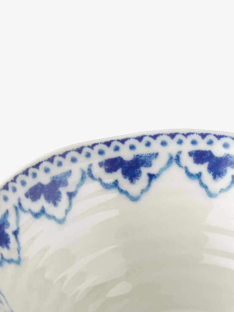 Sophie Conran for Portmeirion blue porcelain mini dishes set of 4, UK version