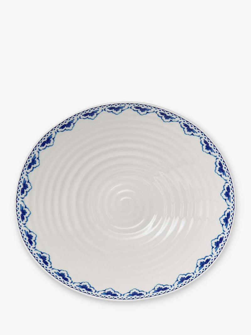 Sophie Conran Portmeirion blue porcelain salad bowl 24cm - British product