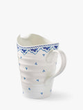 Sophie Conran for Portmeirion Blue Mediterranean porcelain pitcher 852ml, imported from the UK