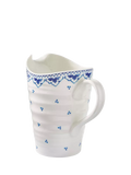 Sophie Conran for Portmeirion Blue Mediterranean porcelain pitcher 852ml, imported from the UK