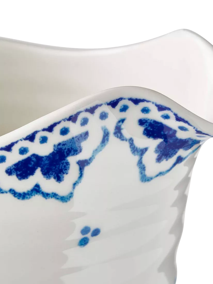 Sophie Conran for Portmeirion Blue Mediterranean porcelain pitcher 852ml, imported from the UK