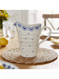 Sophie Conran for Portmeirion Blue Mediterranean porcelain pitcher 852ml, imported from the UK