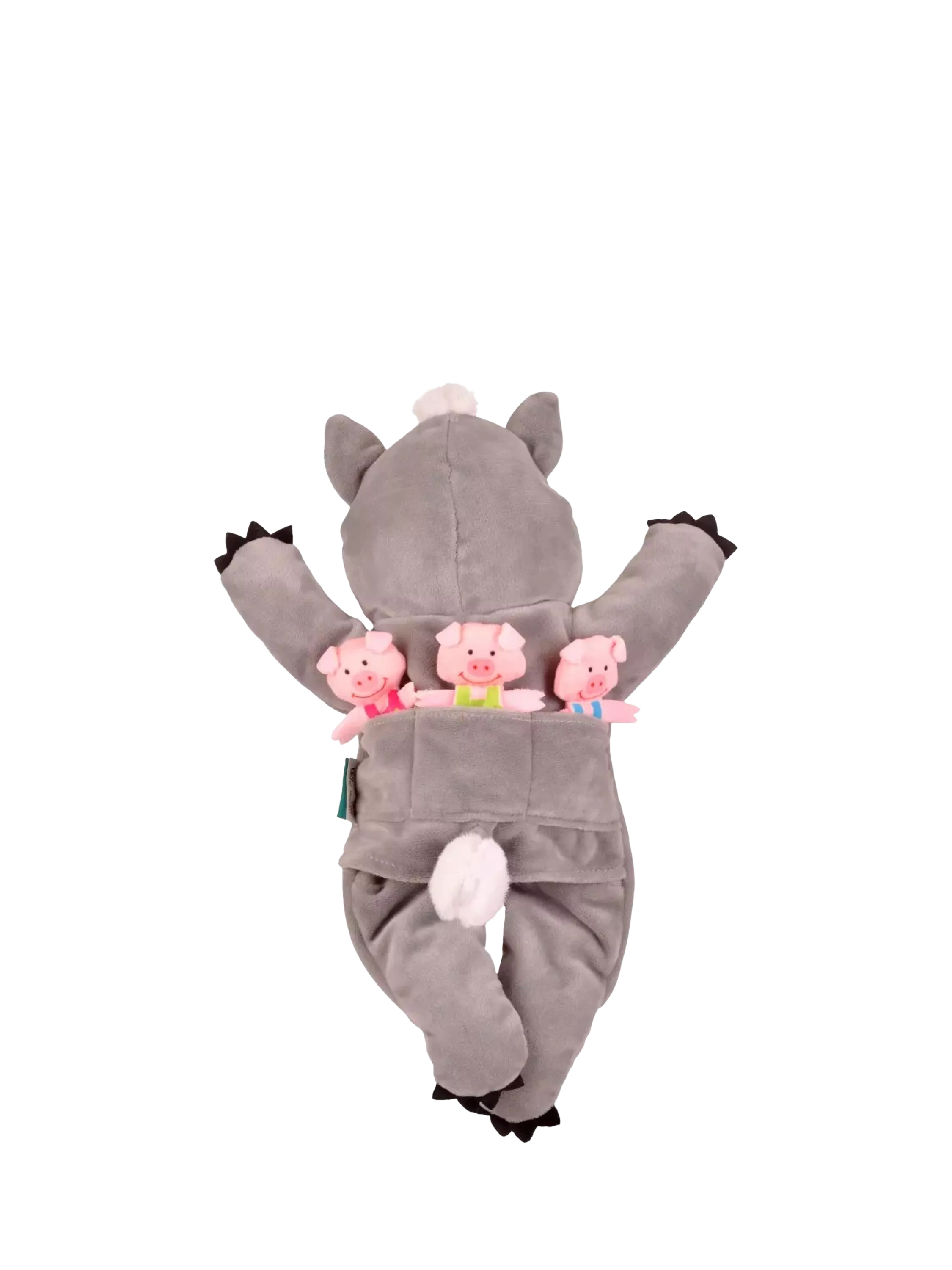 Bigjigs Toys puppet set Big Bad Wolf, imported from the UK