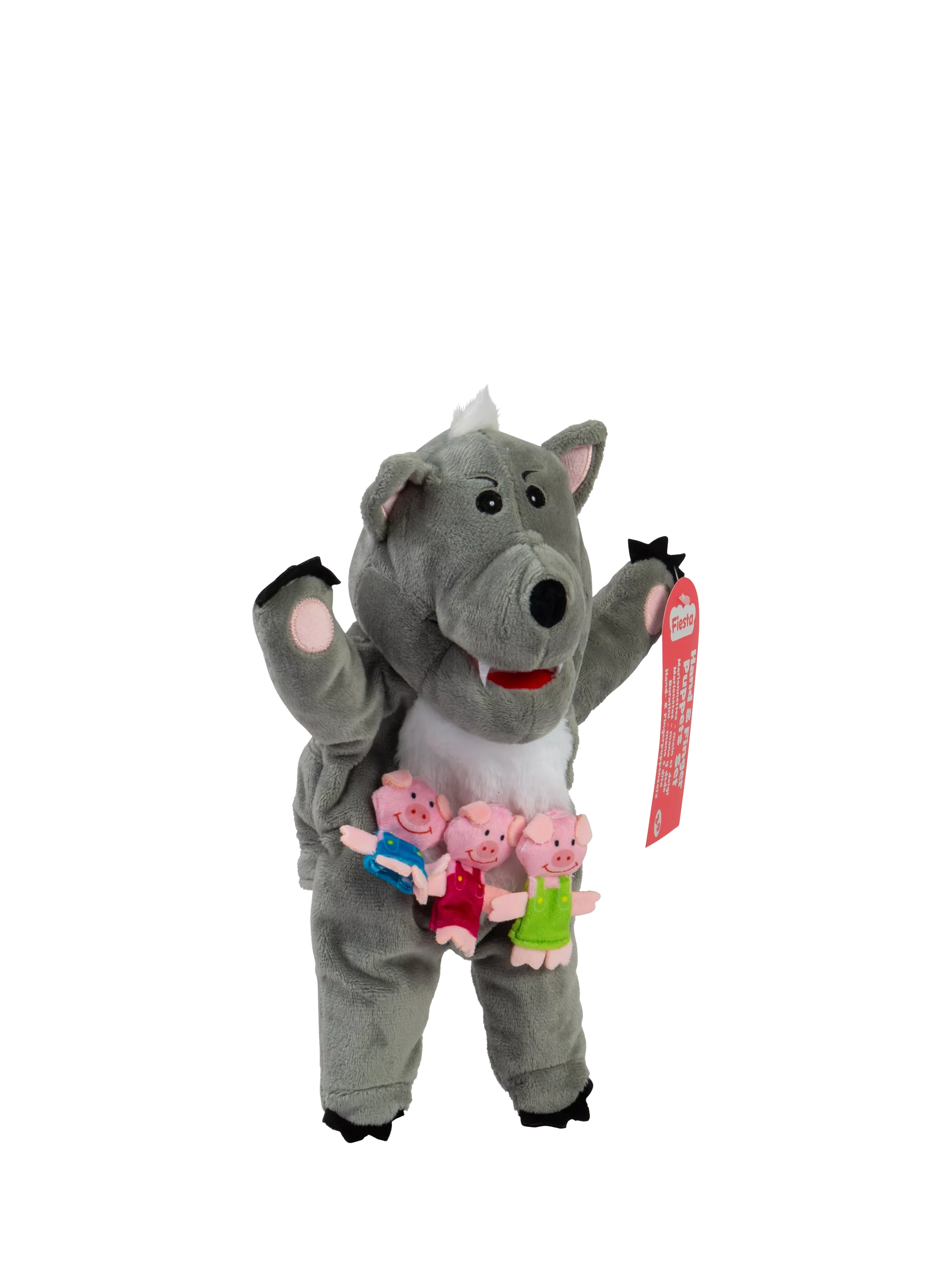 Bigjigs Toys puppet set Big Bad Wolf, imported from the UK