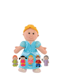 Bigjigs Cinderella hand and finger puppet set (British brand)