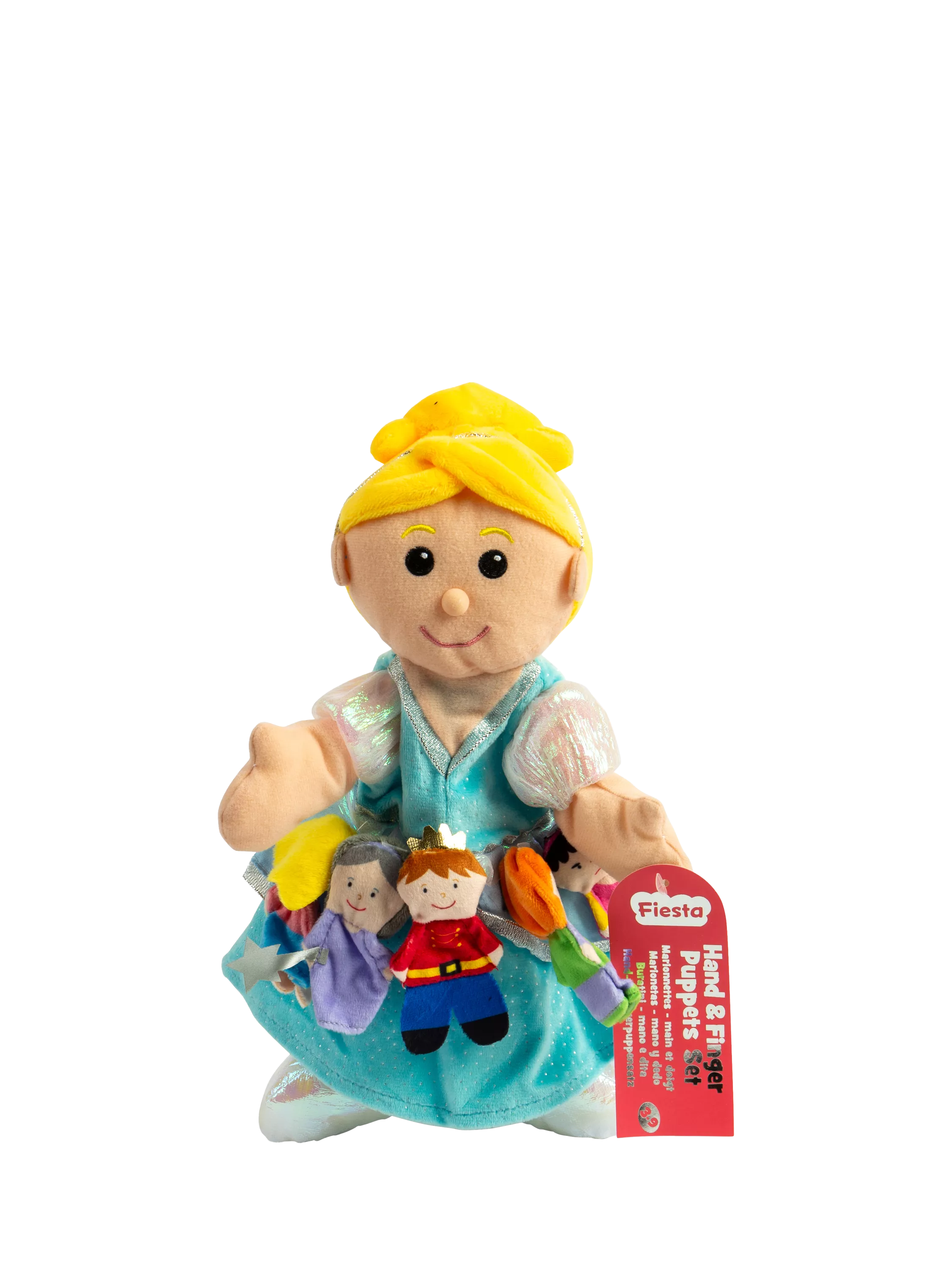 Bigjigs Cinderella hand and finger puppet set (British brand)
