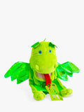 Bigjigs Toys green dragon hand puppet (British brand)